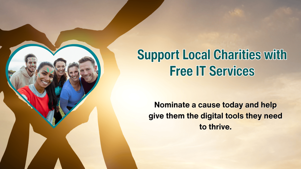 LB Tech Solutions will deliver a free “Charity Tech Support” package to five selected small charities in the region.